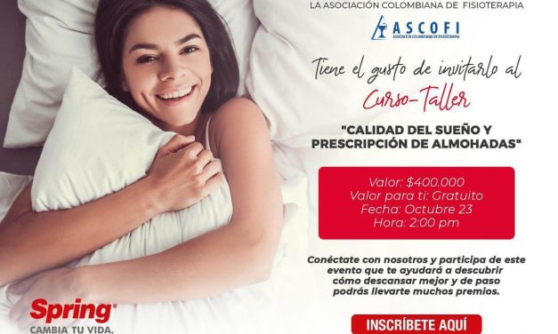 Curso-Taller «Calidad del sueño y prescripción de almohadas»