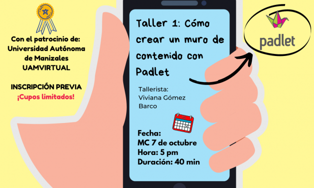 Taller 1: ¿Cómo crear un muro de contenido en PADLET?