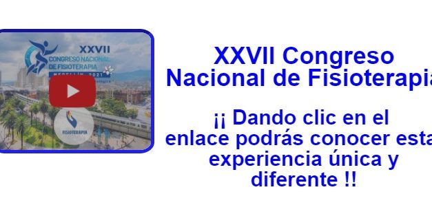 XXVII Congreso Nacional de Fisioterapia